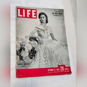 Vintage LIFE Magazine October 1949 Princess Margaret